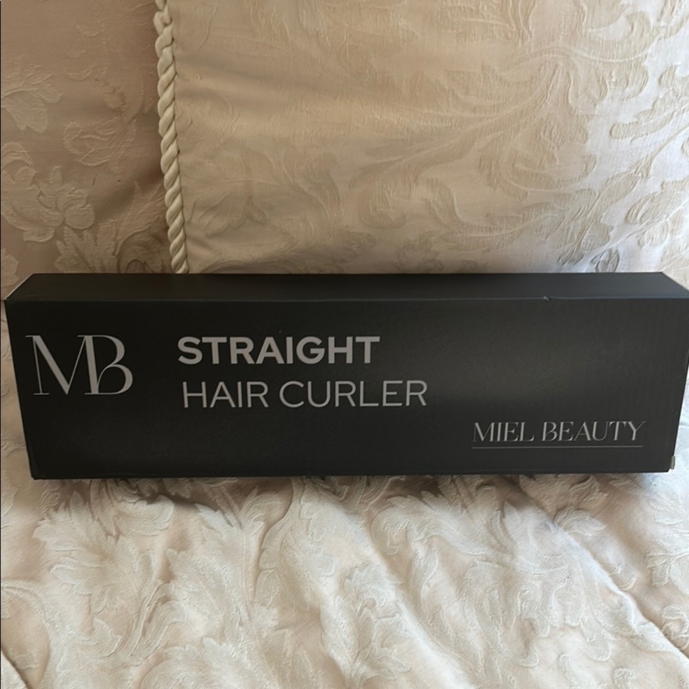 Miel Beauty Straight Hair Curler -‎ Black